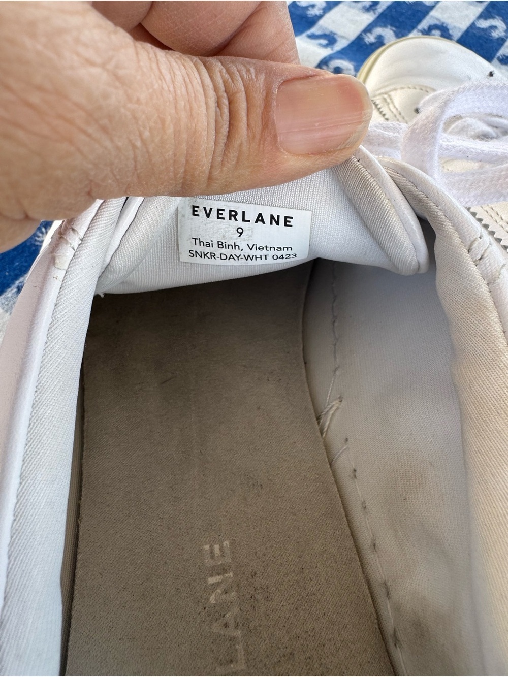 Everlane THE DAY SNEAKER Sz 9W - Picture 7 of 7
